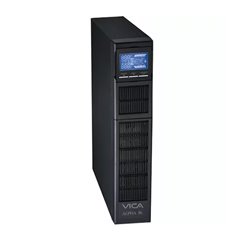 UPS VICA Online ALPHA 1K 1000VA/ 1000W doble conversion torre/rack 2U LCD 8x NEMA 5-15R 1x RJ45 1x RS232 100-127 VCA