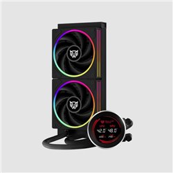 Enfriamiento Líquido Balam Rush 240 Hydrox Expert HYX24 Negro Display para monitoreo de temperatura RGB TDP 250 W Legend
