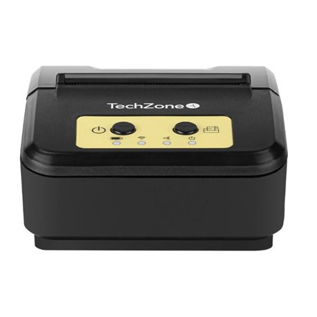 Miniprinter Techzone POS Inalámbrica Bluetooth/USB Caja Abierta modo corte manual papel 58mm (ancho) x 80m (largo) Grosor de pap