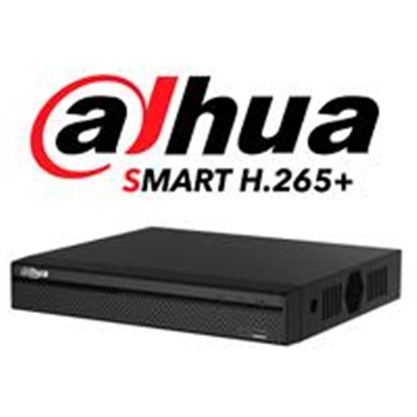 DVR DAHUA 8 CANALES HDCVI PENTAHIBRIDO 1080P/ 4MP LITE/ 720P/ H265/ 4 CH IP ADICIONALES 84/ IVS/ SATA HASTA 10TB/ P2P/ SMART AUD