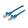 Cable Patch Intellinet CAT 6a 30cm Azul S/FTP