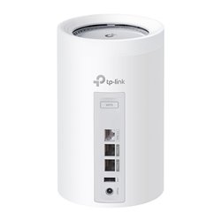 Sistema Deco BE65 Pro (3 piezas) TP-Link Mesh Wi-Fi 7 BE10000 Tri-Banda MLO 4K-QAM 2x2 MU-MIMO OFDMA 2x RJ45 5 Gbps y 1x RJ45 2.