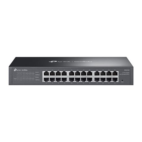 Switch Easy Managed TP-Link Omada ES224G metálico escritorio/ montaje pared 24 puertos gigabit AUTO Negotiation/AUTO MDI/MDIX