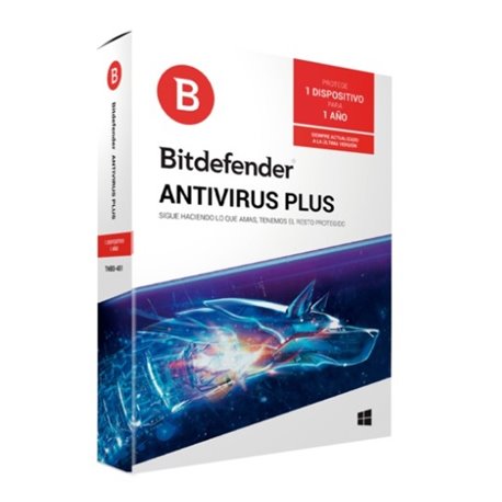 BITDEFENDER ANTIVIRUS PLUS 1PC 1 AÑO