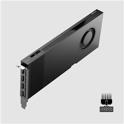 Tarjeta de video PNY 20GB GeForce RTX 4000 ADA GDDR6 DLSS 3 4xDP VCNRTX4000ADA-PB