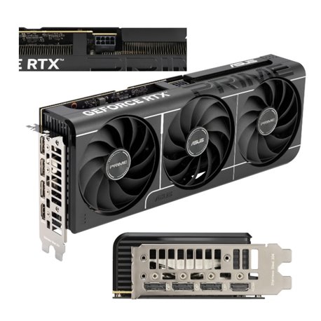 Tarjeta de video Asus 8GB GeForce RTX 5060 TI PRIME 3xfan DDR7 DLSS 4 1xHDMI 3xDP PRIME-RTX5060TI-8G