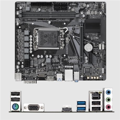 Tarjeta madre Gigabyte B760M K V2 DDR4 socket 1700 Gen 12/13/14 2xDDR4 1xVGA 1xHDMI Micro ATX