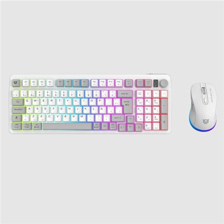 Kit Teclado y Mouse Balam Rush Gamer KG525 Teclado + Mouse 7200 DPI RGB Dual (BT/2.4GHz)