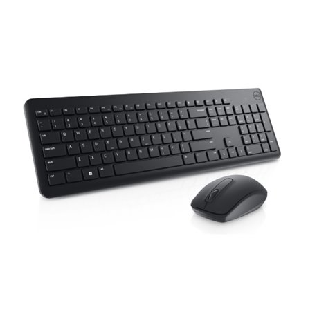 Kit de Teclado y Mouse Dell KM3322W Inalambrico Español Negro