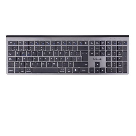 Teclado Techzone Hefestos inalambrico recargable multilenguaje estandar 105 teclas USB tipo C