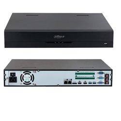 NVR Dahua DHI-NVR5432-EI 32 canales IP 4K con tecnología Acupick WizSense y Smart H.265+. Rendimiento de 384 Mbps 4 bahias para 