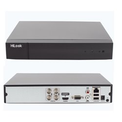 Dvr Hilook By Hikvision DVR-204G-M1(C) 4 Canales 2 mpx 1080 lite TurboHD+2 Canales IP Acusense Lite (Evita Falsas Alarmas) / Aud