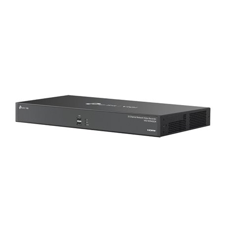 NVR TP-Link VIGI NVR4032H 32 canales H.265+ ONVIF 4x SATA 10TB 2x USB 2.0 Ancho de banda 320 Mbps 1x HDMI 1x VGA montaje en rack