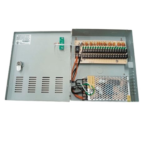 SAXXON PSU1210D18- FUENTE DE DISTRIBUIDOR DE ENERGIA/ 12 V/ 10 AMPERES/ CON DISTRIBUIDOR PARA 18 CAMARAS
