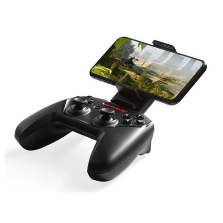 Control de Juegos SteelSeries Nimbus Plataformas OS Negro Inalambrico c/Soporte Bateria Recargable