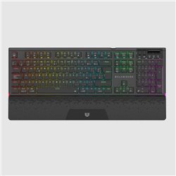 Teclado Gamer Balam Rush Dominate Expert GK979I Negro Inalambrico ANTI-GHOSTING RGB