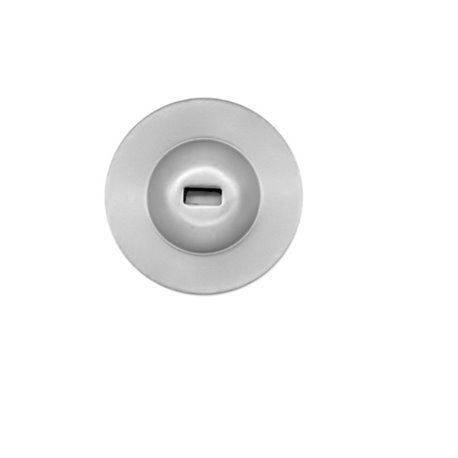 Ancla adhesiva Brobotix con ranura K-SLOT para laptop tableta smartphone tipo placa color Blanco