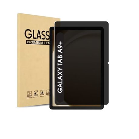 Mica Brobotix cristal templado para Galaxy A9 11pulg compatible con X210 / X216 con filtro de privacidad