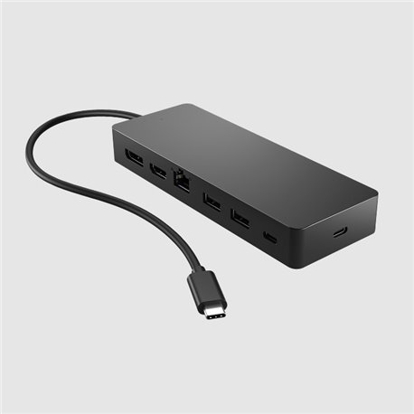 HUB concentrador de puertos HP USB-C/ DP / RJ45 /HDMI