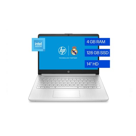 Laptop HP 14-dq6000la Intel N150 14 pulg 4GB 128SSD Windows 11 home