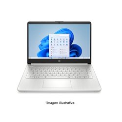 Laptop HP 14IN Intel N150 14 pulg 8GB 128SSD Windows 11 home
