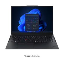 Laptop Lenovo ThinkPad E16 G3 AMD Ryzen 7-250 16 pulg 32GB 1TBSSD Windows 11 Pro 3acs