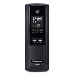 NO BREAK CYBERPOWER (BRG1500AVRLCD) 1500VA /900W, INTERACTIVO, TORRE, 12 × NEMA 5-15R, 6 RESPALDO Y 6 SUPRESIÓN, 5 AÑOS INCLUYEN
