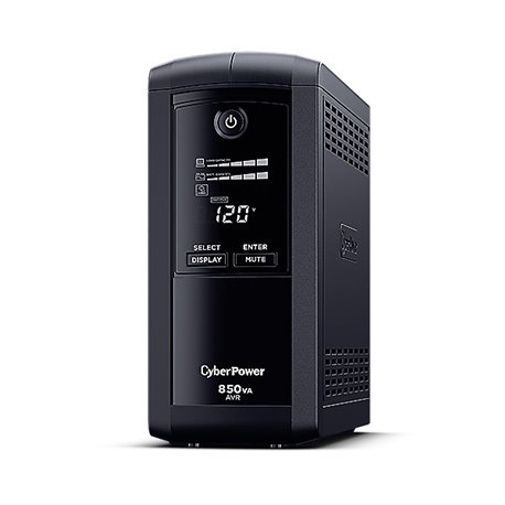UPS CyberPower Intelligent LCD CP850AVRLCDa 850VA/510W 9 NEMA 5-15R (5 c/protección batería) 120V Energy Star