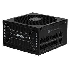 Fuente de poder MSI 850W Gold 80 Plus Full Modular MAG A850GLS PCIE5 conector PCIE5 ATX