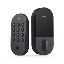 Candado Smart Lock Wi-Fi TP-Link Tapo DL100 multiples formas de acceso (PIN via remota Tapo App) atuo-lock 2 llaves repuesto 4 b