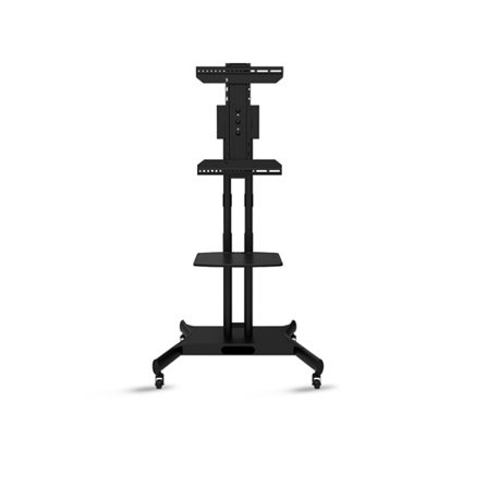 Soporte Brobotix TV de piso móvil para pantalla de 32 a 86Pulg 45 kg orientacion de TV horizontal y vertical coporta 50 kg model