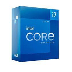 Procesador Intel Core i7-12700KF sin disipador sin graficos LGA 1700 12a Gen 12Cores 3.60Ghz 125w