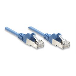 CABLE PATCH INTELLINET CAT 6 3M AZUL