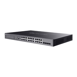 Switch TP-Link Omada SG3428XMPP administrable L2+ 24 puertos gigabit PoE (8x PoE++ max. 90W 16x PoE+ max. 30W) max. total 500W 4