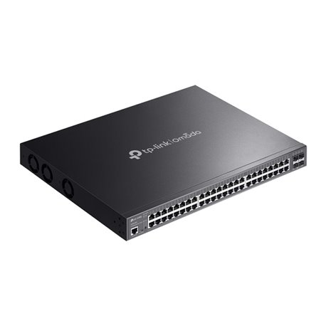 Switch TP-Link Omada SG3452XMPP administrable L2+ 48 puertos gigabit PoE (8x PoE++ max. 90W 40x PoE+ max. 30W) max. total 750W 4