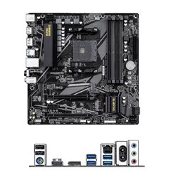 Tarjeta madre Gigabyte B550M DS3H AC R2 1.0 socket AM4 4xDDR4 HDMI DP Wifi Bluetooth