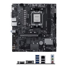 Tarjeta Madre MSI PRO B840M-B Compatible con AM5 2xDDR5 1xHDMI 128GB MicroATX