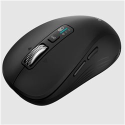Mouse Acteck Multidispositivo Virtous Pro Air MI766 Elite Negro Inalámbrico 3200 DPI 2 baterias AA