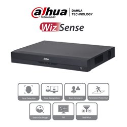 Nvr Dahua NVR2208-8P-I2 8 Canales 8 Mpx 8 Canales IP/ WizSense/ 8 Puertos PoE/ Smart H.265+/ 1 Ch de Reconocimiento Facial y FD/