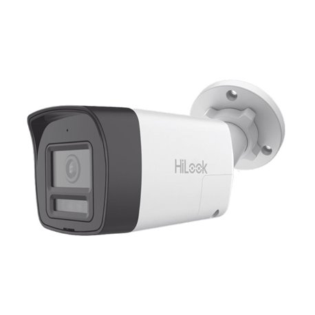 Camara Hilook THC-B127-LTS bala turboHD 2 mpx lente 2.8mm Ir 30mts Audio Bidireccional + Dual Light + ColorVu Exterior IP67 / Me