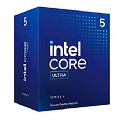PROCESADOR INTEL CORE ULTRA 5-225F S-1851 SERIE 2 /HASTA 4.9 GHZ /CACHE 20MB /10 CORES 6P4E /SIN GRAFICOS /CON DISIPADOR /GAMER 