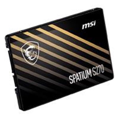 UNIDAD DE ESTADO SOLIDO INTERNO 480GB MSI S270 2.5 SATA LECT.360/ESCRIT.450MBS 7MM PC/LAPTOP/MINIPC