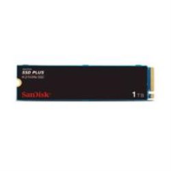 UNIDAD DE ESTADO SOLIDO SSD INTERNO SANDISK PLUS 1TB M.2 2280 NVME PCIE GEN3 LECT.3200MBS ESCRIT.2500MBS PC LAPTOP MINIPC SDSSDA