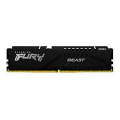 MEMORIA RAM KINGSTON DIMM DDR5 16GB 6800MT/S FURY BEAST BLACK EXPO CL34 288PIN 1.4V C/DISIPADOR DE CALOR P/PC/GAMER/ALTO RENDIMI