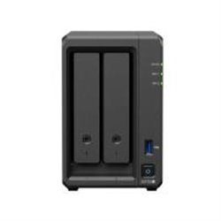 NAS SYNOLOGY DS725+ /2 BAHIAS NUCLEO DOBLE HASTA 3.1 GHZ, 1 PTO LAN GIGA, 1 PTO LAN 2.5GBE/4 GB DDR4/ HOT-SWAP/SOPORTA 40 TB /SO