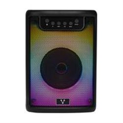 MINI BAFLE / VORAGO / KSP-205, NEGRO 4 TWS BLUETOOTH RECARGABLE RGB