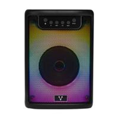 MINI BAFLE / VORAGO / KSP-205, NEGRO 4 TWS BLUETOOTH RECARGABLE RGB