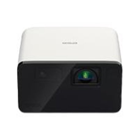 VIDEOPROYECTOR EPSON EPIQVISION EF21 MINI PROYECTOR LASER PORTATIL BLANCO DIAMANTE, 3LCD, 1000 LUMENES, USB, WIFI, BLUETOOTH 5.0