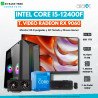 PC GAMER COMPLETA CORE I3 RADEON RX-6400 4GB 16GB 500GB PANTALLA FULL HD