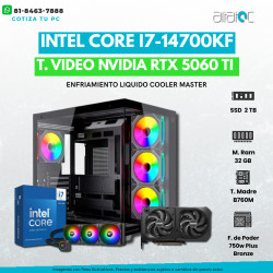 PC GAMER RYZEN 7-5700X CON RX-9060-XT 16GB, RAM 32GB, SSD 1TB